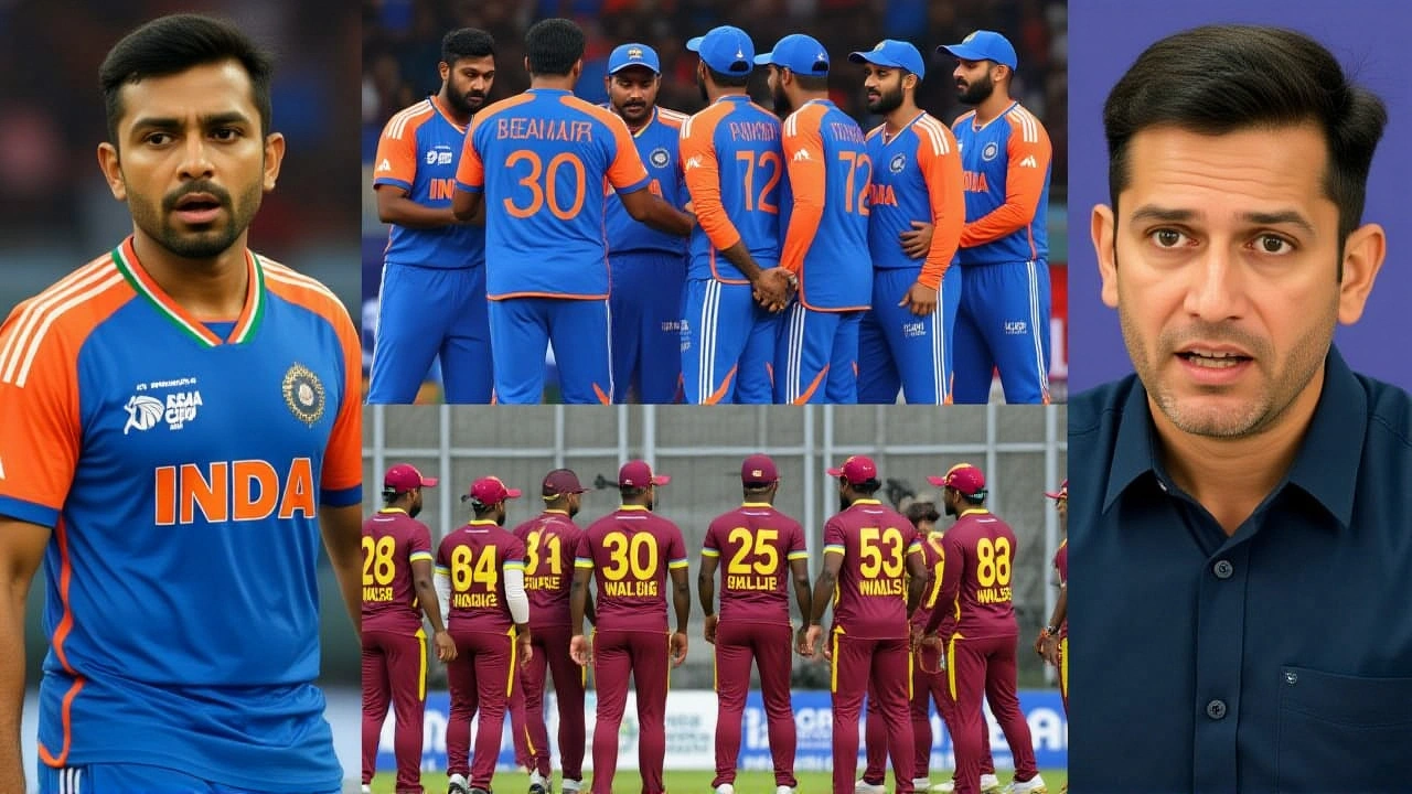 वेस्टइंडीज़ ने टॉस जीतकर पहला इनिंग खेला, भारत ने 140 रन से मार दिया